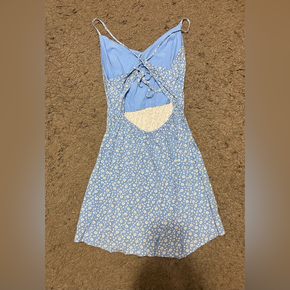 Hollister Light Blue Floral Dress - Picture 2 of 3
